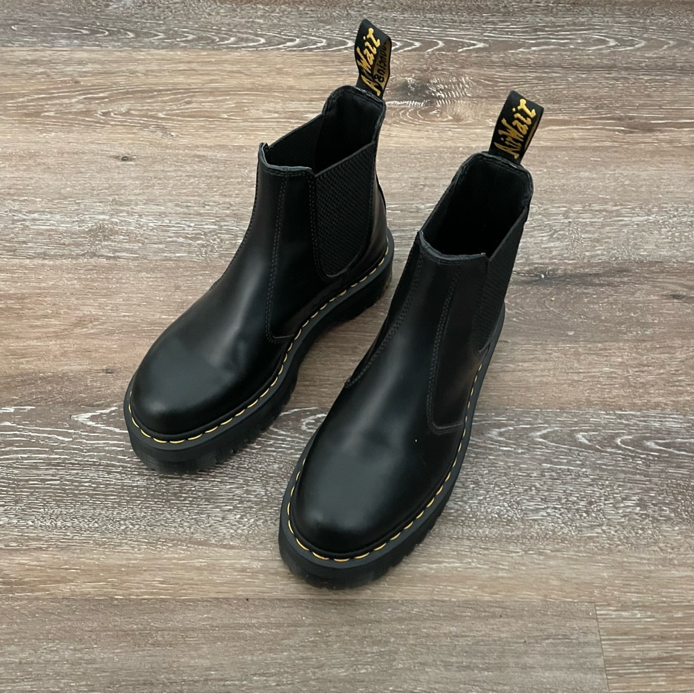 Dr. Marten Platform Chelsea Boots